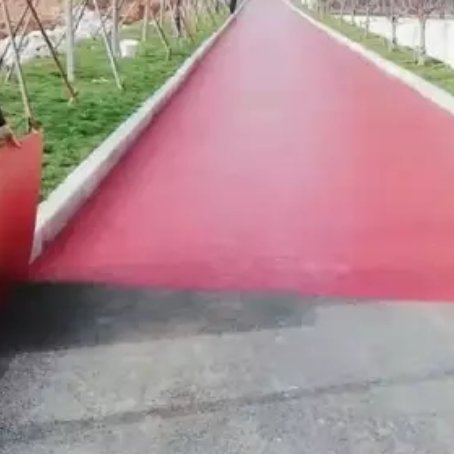 荆门​ 彩色路面喷涂翻新是一种低成本